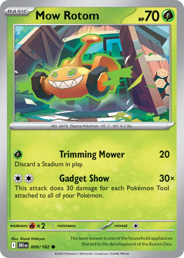 Mow Rotom - Destined Rivals (DRI) #009 - Image 1