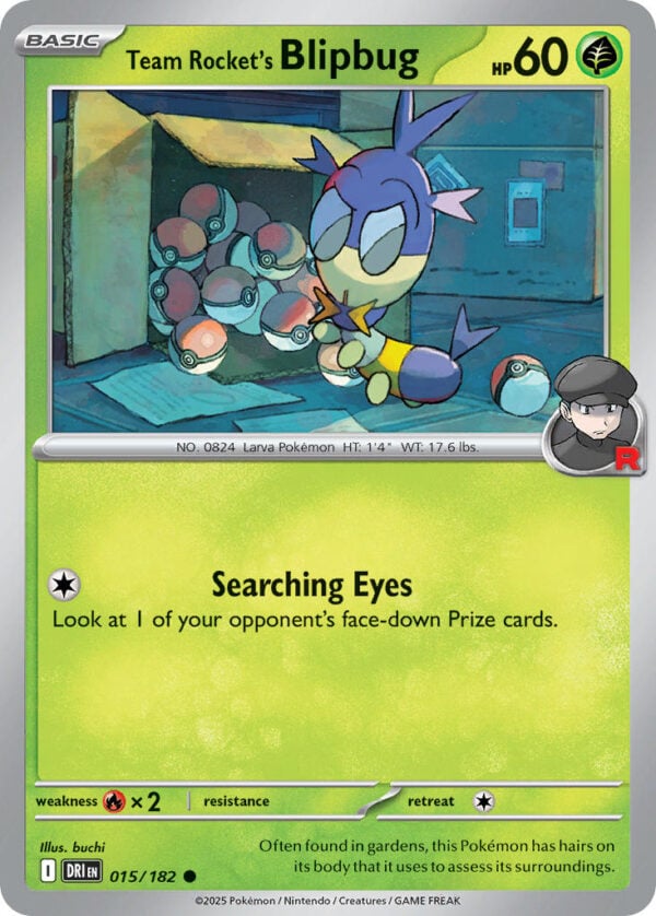 Team Rocket’s Blipbug - Destined Rivals (DRI) #015 - Image 1