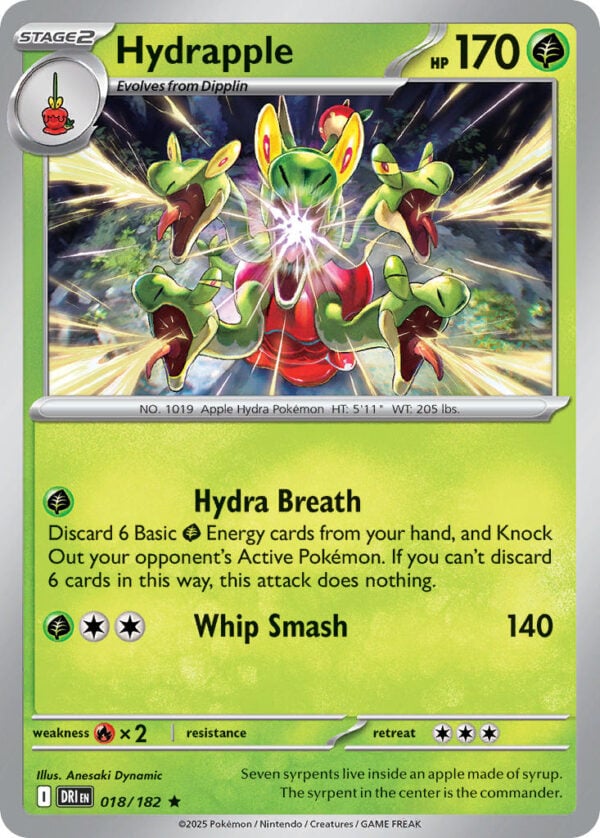 Hydrapple - Destined Rivals (DRI) #018 - Image 1